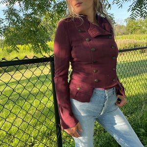 Free People Military Style Jacket